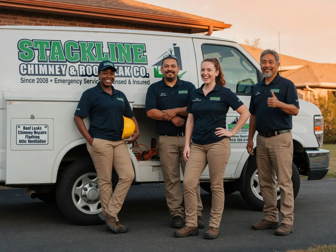 Chimney flashing repair company in Saint Gabriel, LA
